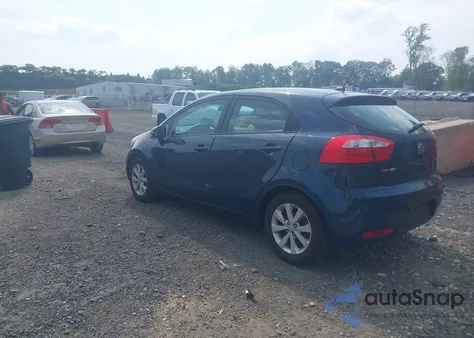 2013 Kia Rio Ex из США, поврежденный, VIN KNADN5A39D6121179